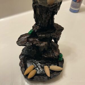 Waterfall incense burner comes with 20 burner cones